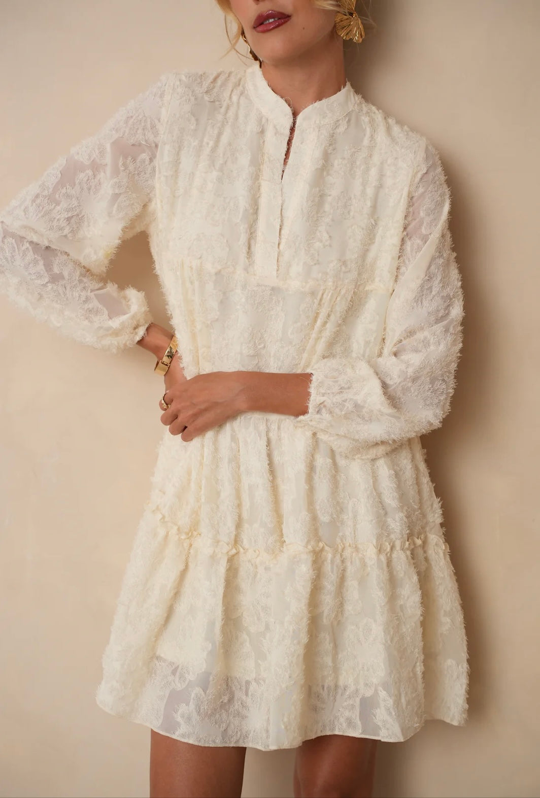 Janey Trapeze Mini Dress