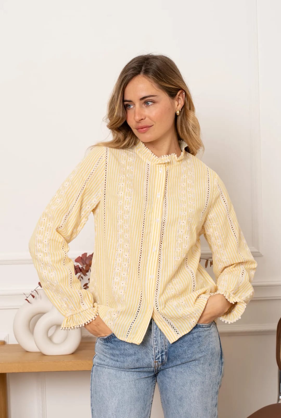 Yellow Freya Blouse
