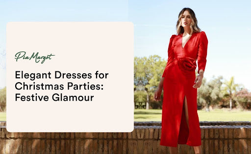 Elegant Dresses for Christmas Parties: Festive Glamour