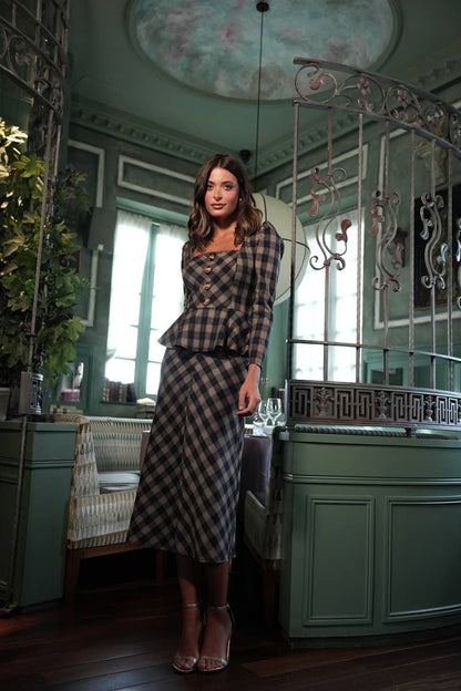 Tina Top and Skirt Set