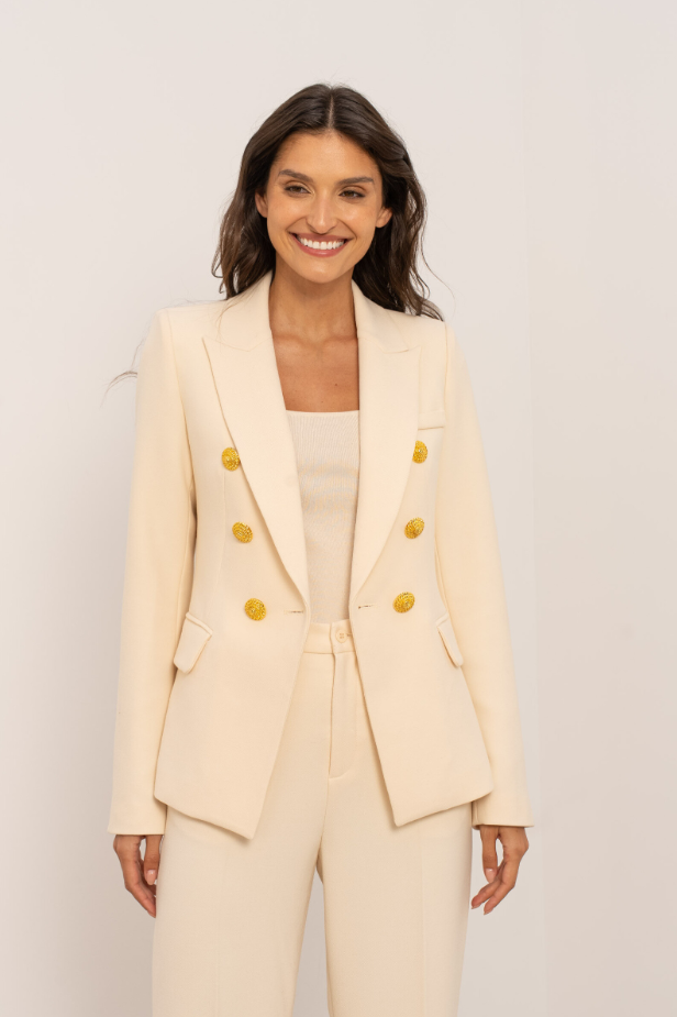 Aveline Cream Blazer