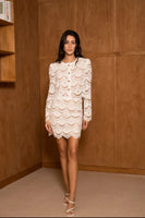 Inès Blazer and Skirt Set