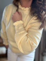 Lemon Sleeve Detail Sweater