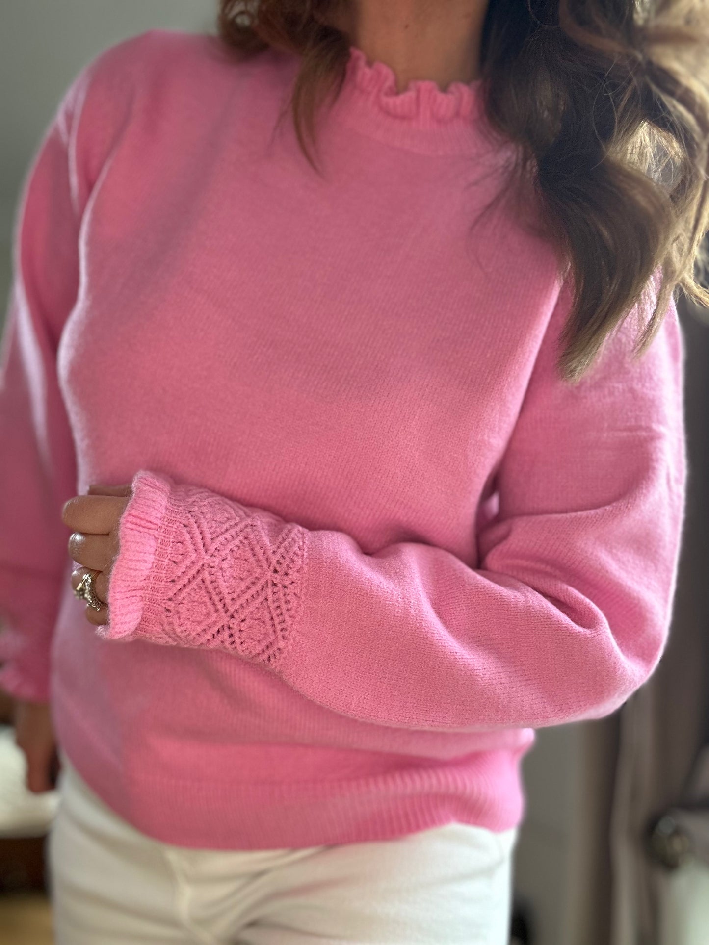 Pastel Pink Sweater