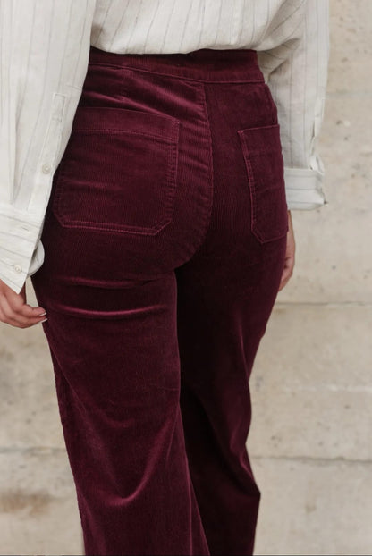 Bordeaux Victoria Velvet Touch Cords