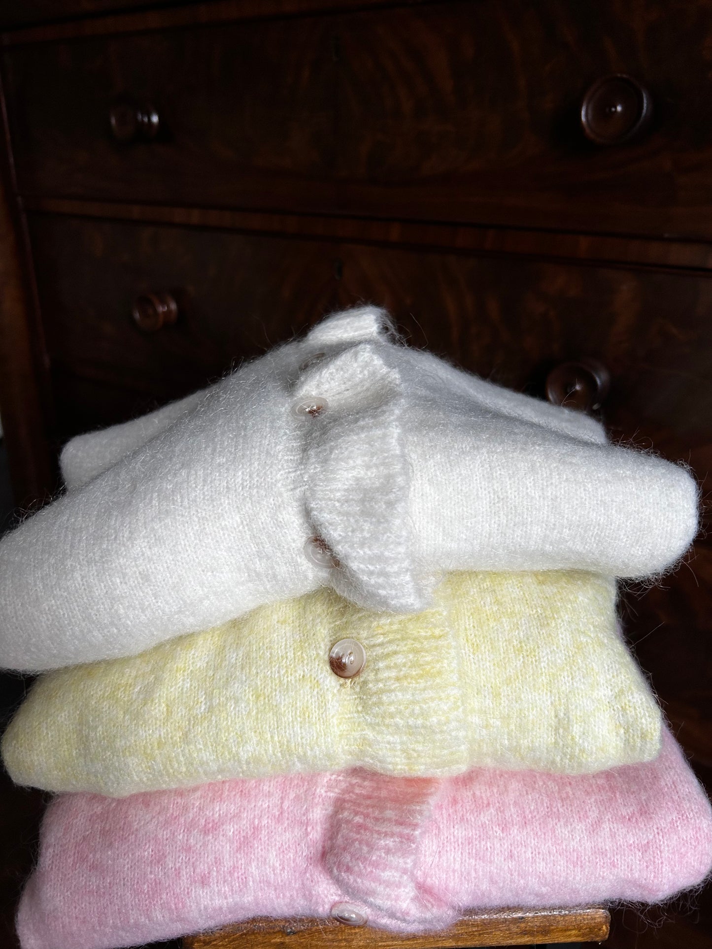 Ruffle Trim Cardigan