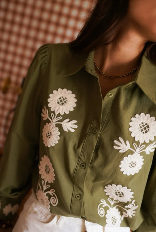 Celia Embroidered Blouse