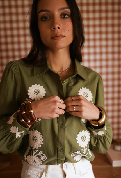 Celia Embroidered Blouse