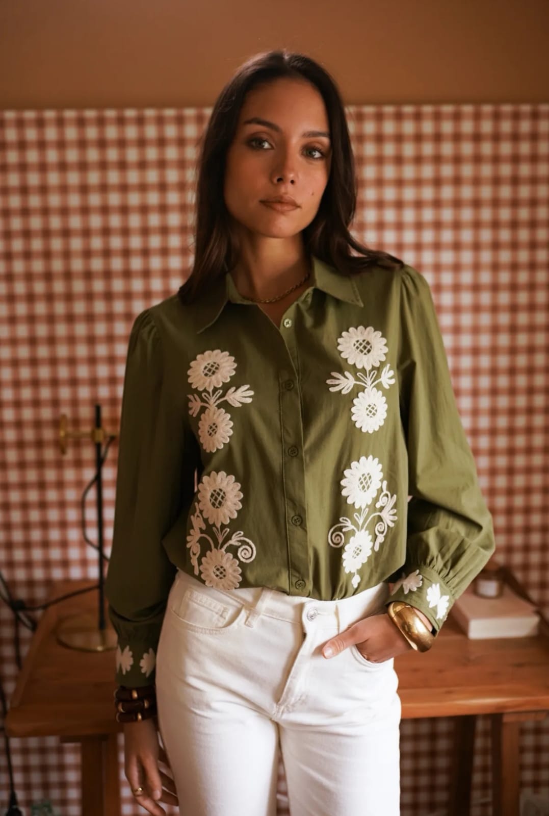 Celia Embroidered Blouse