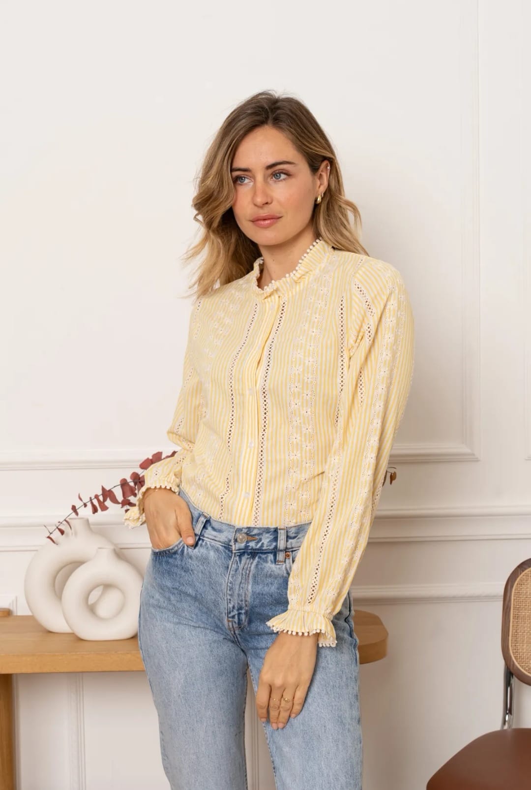 Yellow Freya Blouse