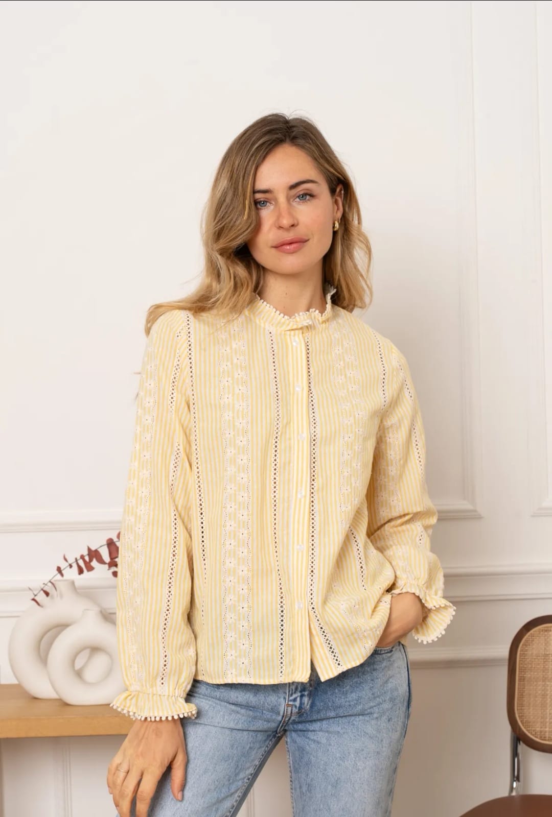 Yellow Freya Blouse