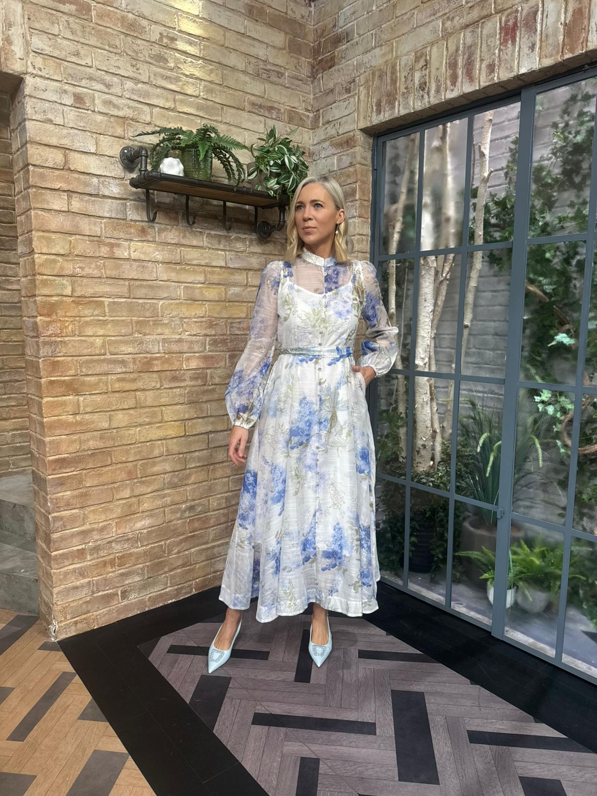 Daphne Hydrengea Dress