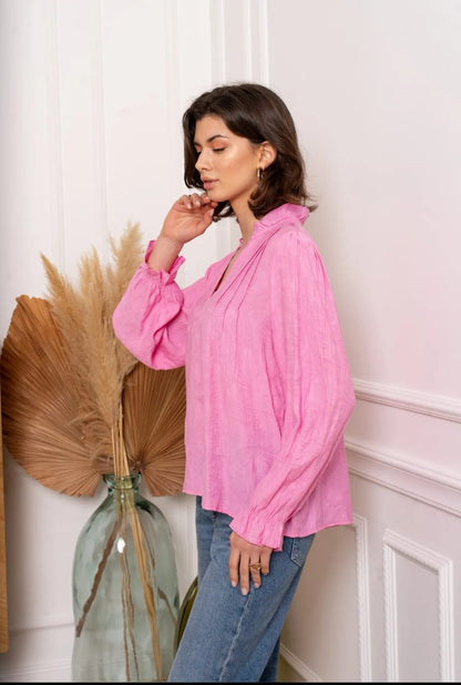 Fuchsia Pink Top