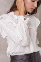 Alison White Blouse