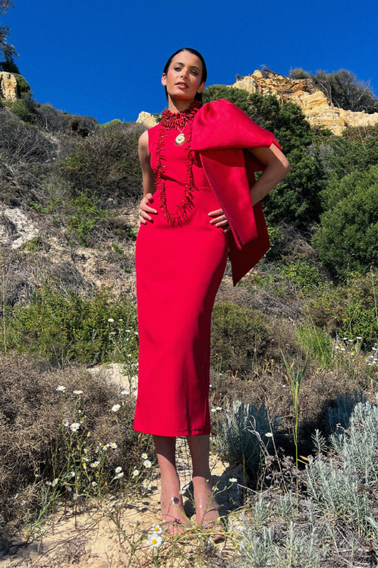 Anthea Red Dress
