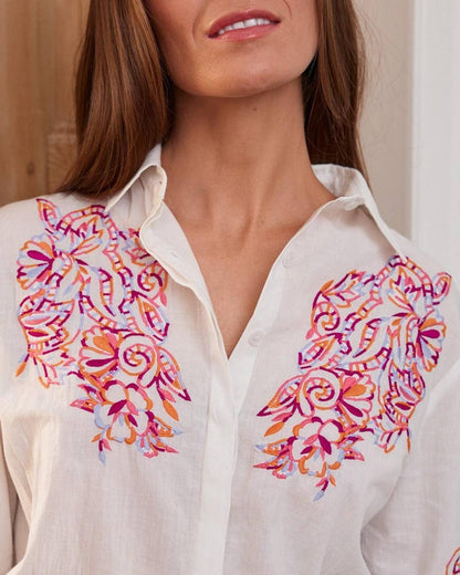Ruth Embroidered Blouse
